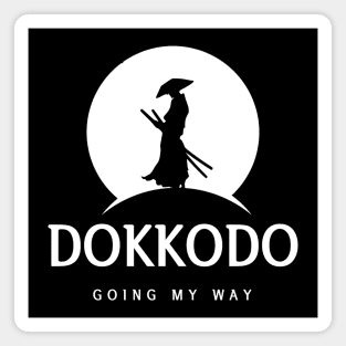 Miyamoto Musashi ( DOKKODO ) Magnet